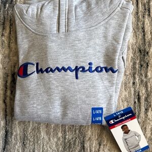 Champion Youth Embroidered Hoodie Boys Size Large 14/16
